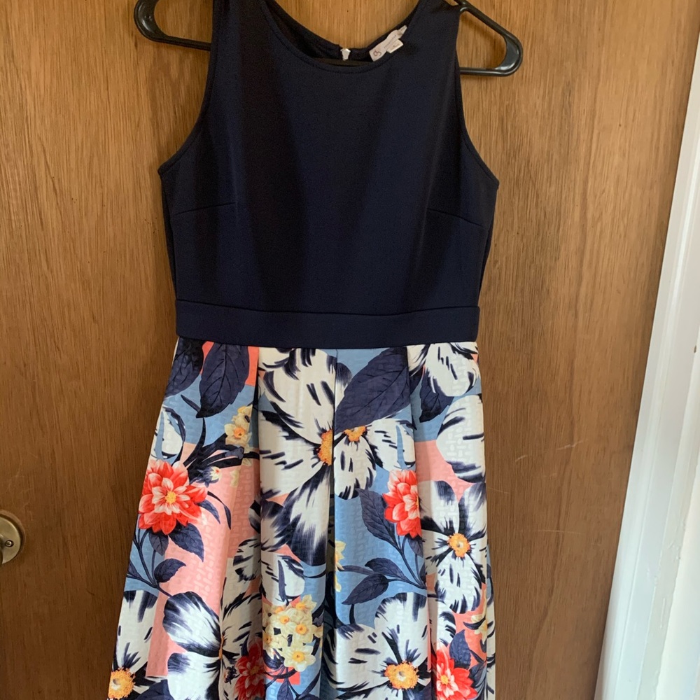 ☀️Dressbarn Floral Skater Dress